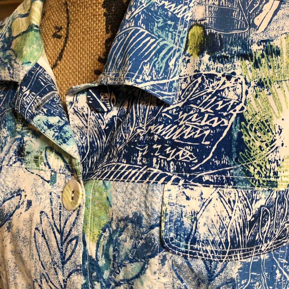 Chico’s multi-color jacket - Picture 2 of 5